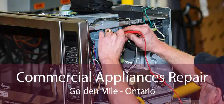 Commercial Appliances Repair Golden Mile - Ontario