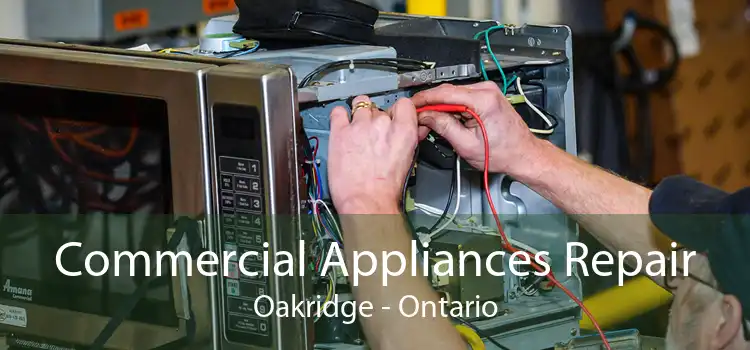 Commercial Appliances Repair Oakridge - Ontario