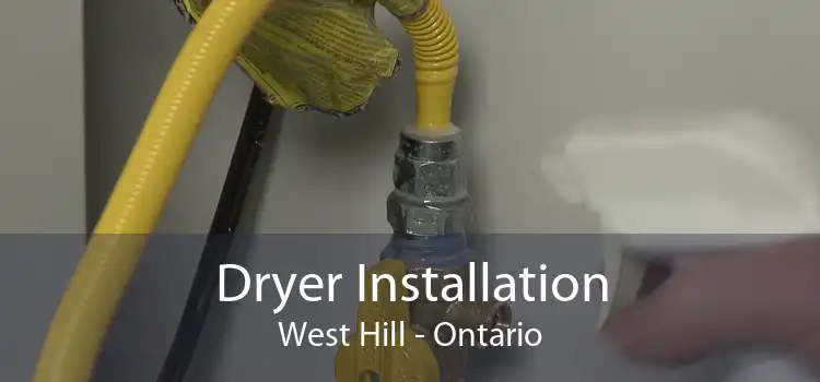 Dryer Installation West Hill - Ontario