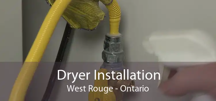 Dryer Installation West Rouge - Ontario