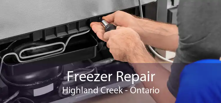 Freezer Repair Highland Creek - Ontario