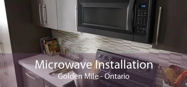 Microwave Installation Golden Mile - Ontario