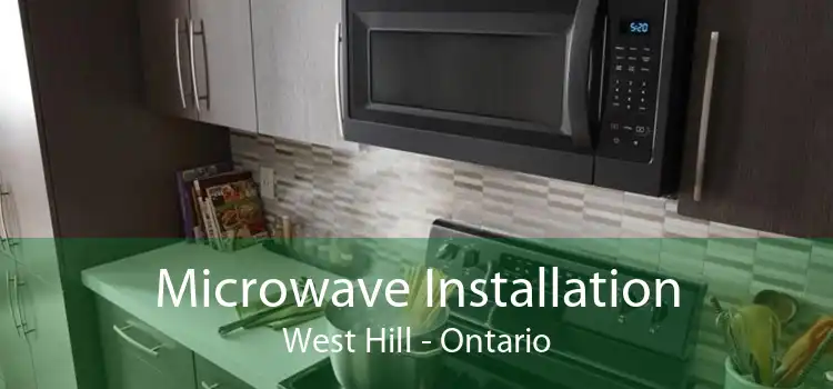 Microwave Installation West Hill - Ontario