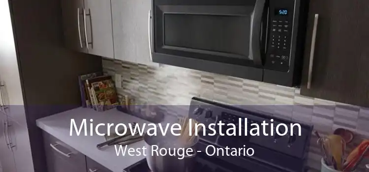 Microwave Installation West Rouge - Ontario