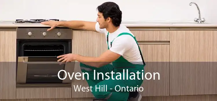 Oven Installation West Hill - Ontario