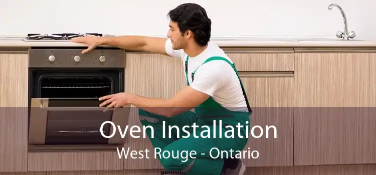 Oven Installation West Rouge - Ontario