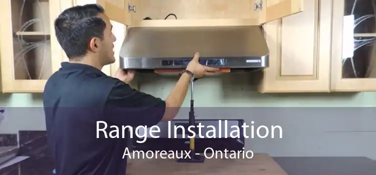 Range Installation Amoreaux - Ontario