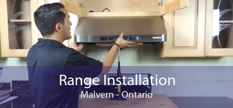 Range Installation Malvern - Ontario
