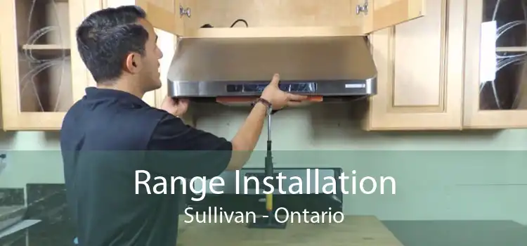 Range Installation Sullivan - Ontario