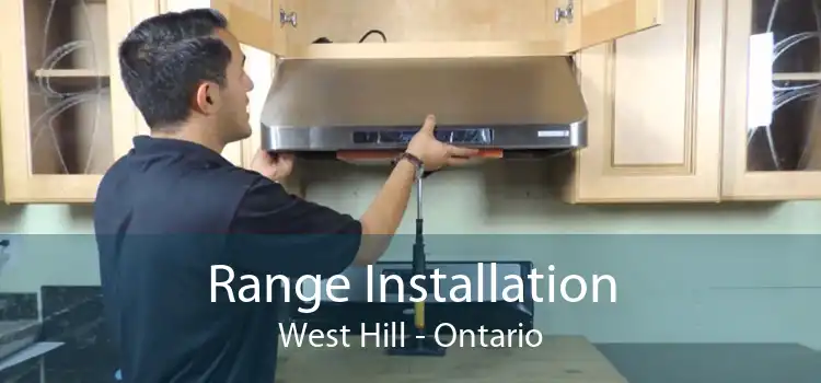 Range Installation West Hill - Ontario
