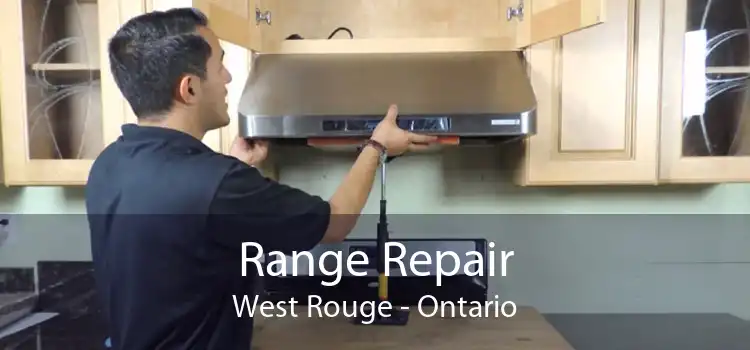Range Repair West Rouge - Ontario